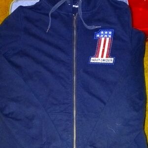 Harley Davidson Zip up sweatshirt